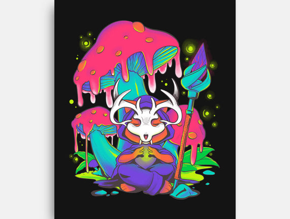 Mushroom Underworld Fox