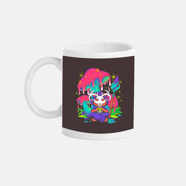 Mushroom Underworld Fox-None-Mug-Drinkware-ellr