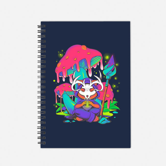 Mushroom Underworld Fox-None-Dot Grid-Notebook-ellr