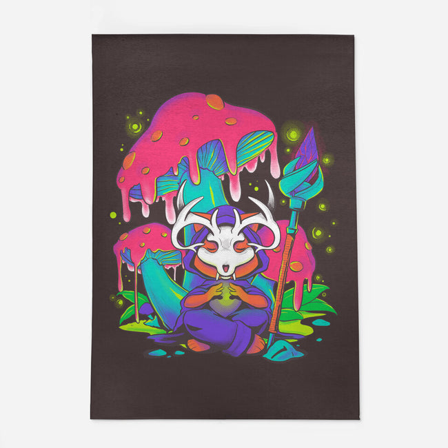 Mushroom Underworld Fox-None-Outdoor-Rug-ellr