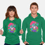 Mushroom Underworld Fox-Unisex-Pullover-Sweatshirt-ellr