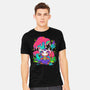 Mushroom Underworld Fox-Mens-Heavyweight-Tee-ellr