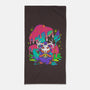 Mushroom Underworld Fox-None-Beach-Towel-ellr