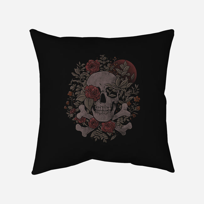 Rest In Leaves-None-Removable Cover-Throw Pillow-eduely