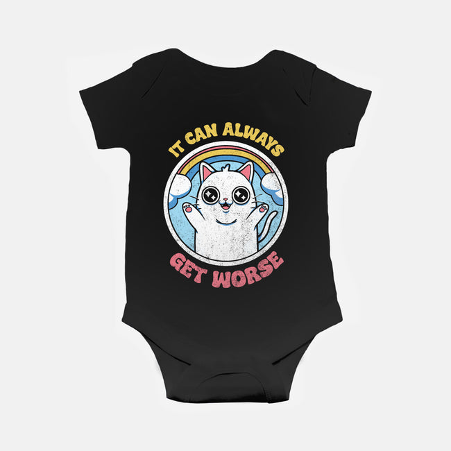 It Can Get Worse-Baby-Basic-Onesie-turborat14