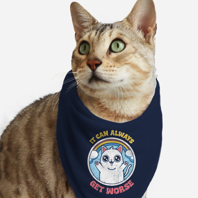 It Can Get Worse-Cat-Bandana-Pet Collar-turborat14