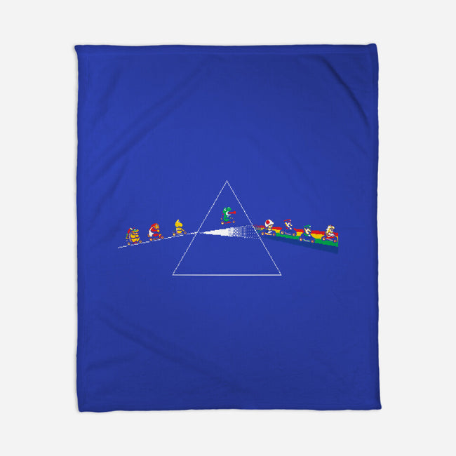 Dark Side Of The Rainbow-None-Fleece-Blanket-dalethesk8er