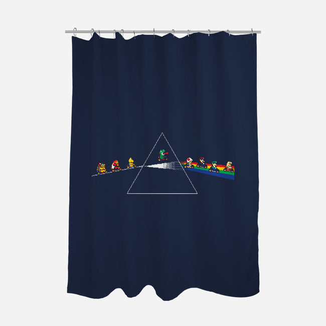 Dark Side Of The Rainbow-None-Polyester-Shower Curtain-dalethesk8er