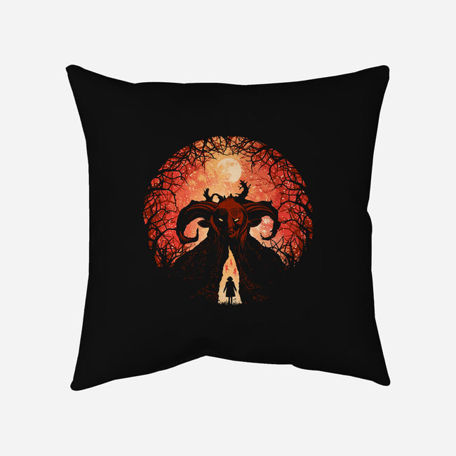 Underground Realm-None-Removable Cover-Throw Pillow-dalethesk8er