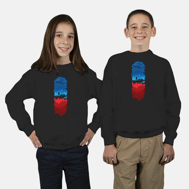 Nuclear Blast-Youth-Crew Neck-Sweatshirt-dalethesk8er