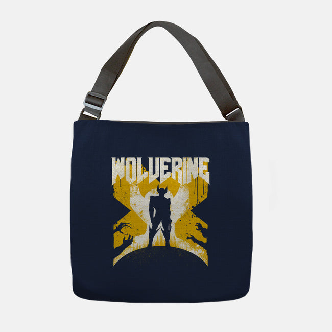 Wolv 92-None-Adjustable Tote-Bag-rocketman_art