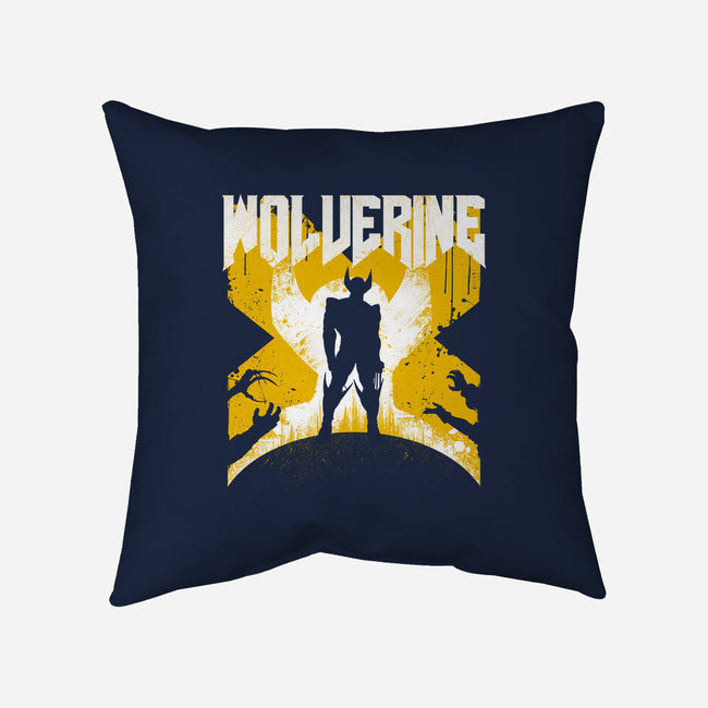 Wolv 92-None-Removable Cover-Throw Pillow-rocketman_art