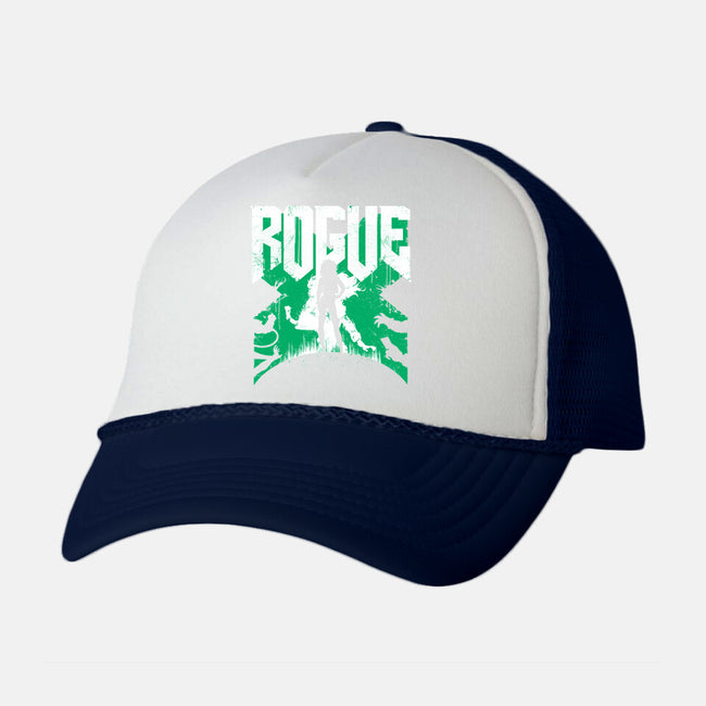 Rog 92-Unisex-Trucker-Hat-rocketman_art