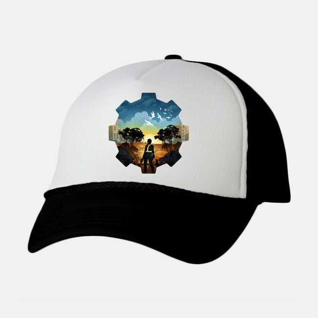 Fallout Landscape-Unisex-Trucker-Hat-dandingeroz