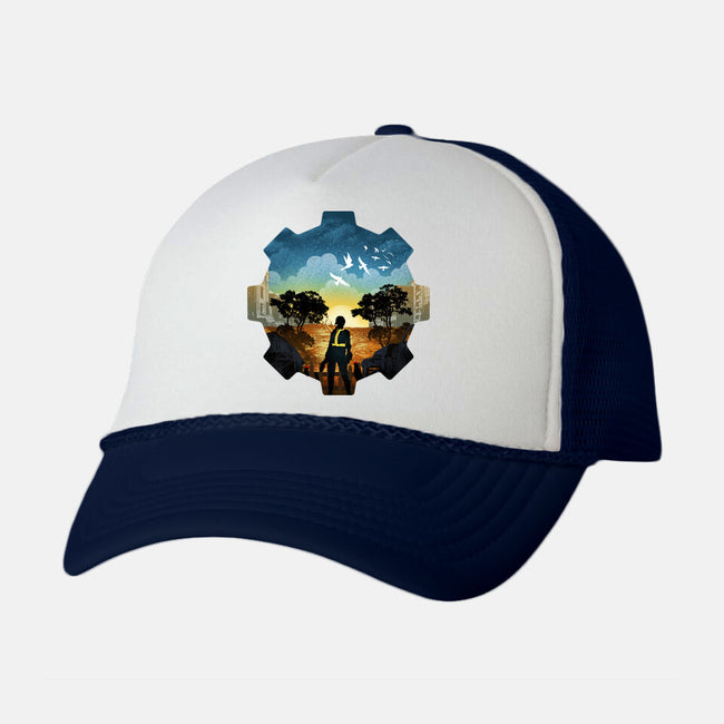 Fallout Landscape-Unisex-Trucker-Hat-dandingeroz