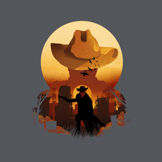 Wasteland Sunset-None-Glossy-Sticker-dandingeroz