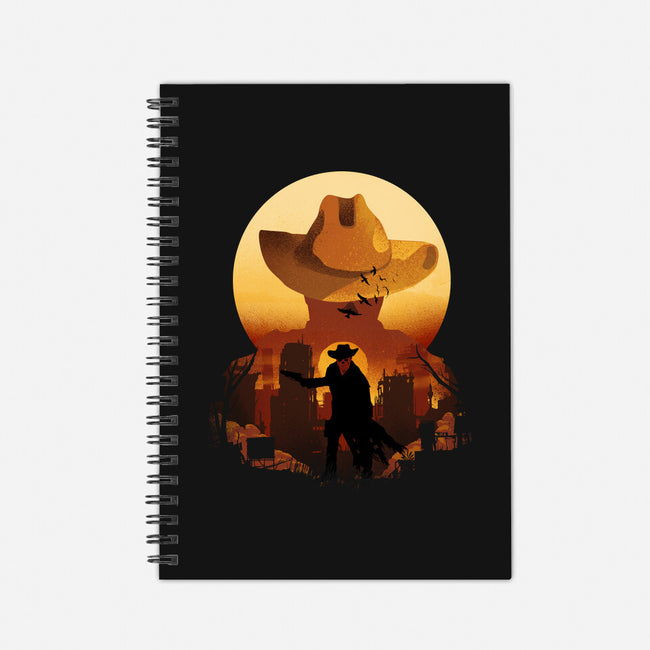 Wasteland Sunset-None-Dot Grid-Notebook-dandingeroz