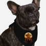 Wasteland Sunset-Dog-Bandana-Pet Collar-dandingeroz