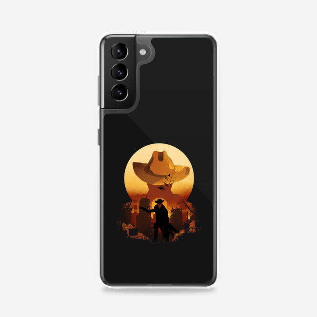 Wasteland Sunset-Samsung-Snap-Phone Case-dandingeroz