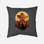 Wasteland Sunset-None-Removable Cover-Throw Pillow-dandingeroz