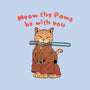 Meow The Paws Be With You-Unisex-Kitchen-Apron-vp021
