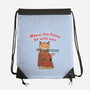 Meow The Paws Be With You-None-Drawstring-Bag-vp021