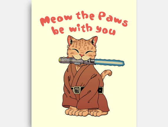 Meow The Paws Be With You