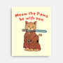 Meow The Paws Be With You-None-Stretched-Canvas-vp021