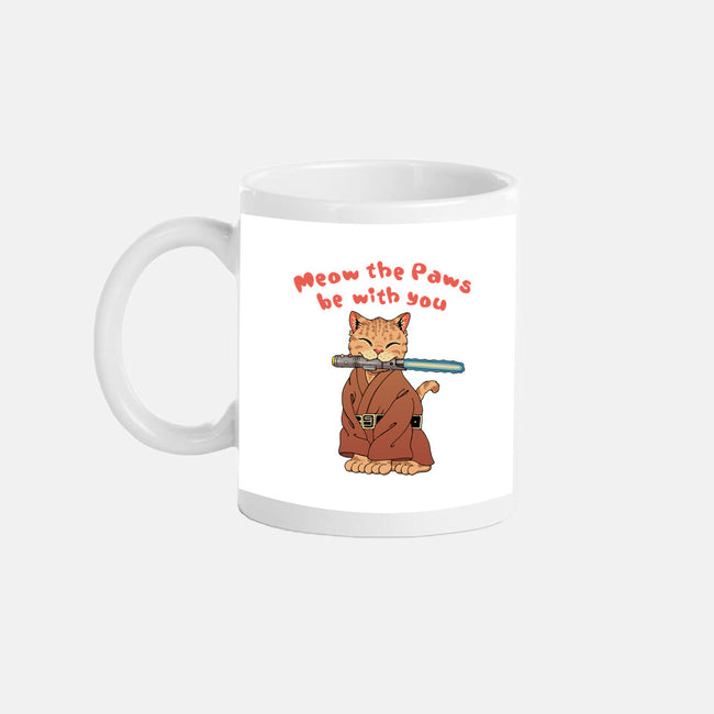 Meow The Paws Be With You-None-Mug-Drinkware-vp021