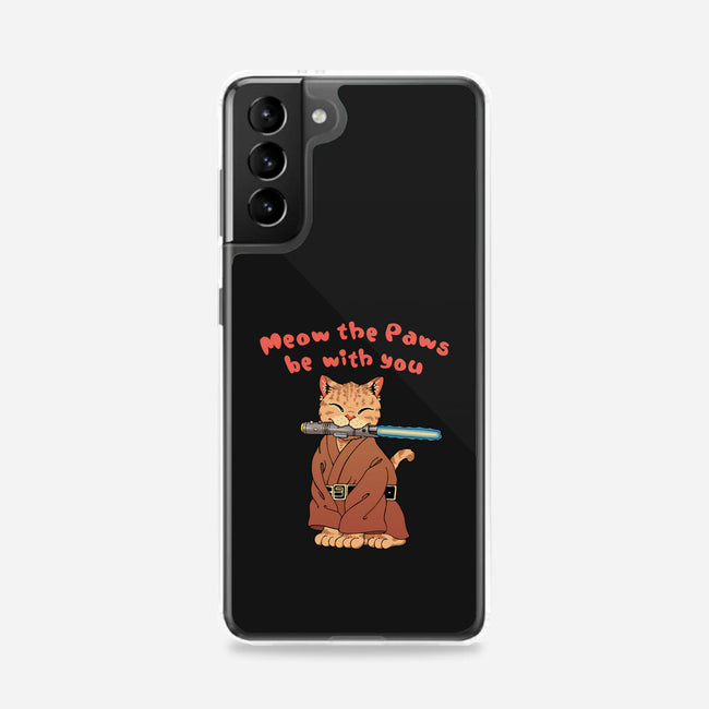 Meow The Paws Be With You-Samsung-Snap-Phone Case-vp021