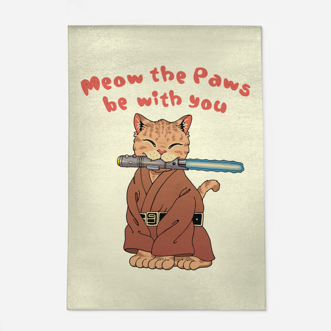 Meow The Paws Be With You-None-Indoor-Rug-vp021