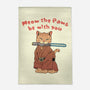 Meow The Paws Be With You-None-Indoor-Rug-vp021