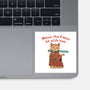 Meow The Paws Be With You-None-Glossy-Sticker-vp021