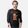 Meow The Paws Be With You-Mens-Long Sleeved-Tee-vp021