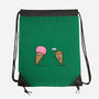 Empty Cone-None-Drawstring-Bag-Raffiti