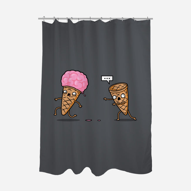 Empty Cone-None-Polyester-Shower Curtain-Raffiti
