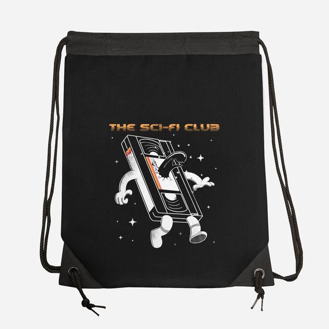 The Scifi Club-None-Drawstring-Bag-sachpica