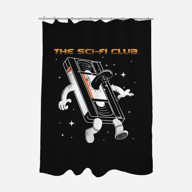 The Scifi Club-None-Polyester-Shower Curtain-sachpica