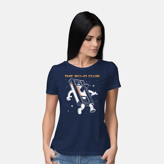 The Scifi Club-Womens-Basic-Tee-sachpica