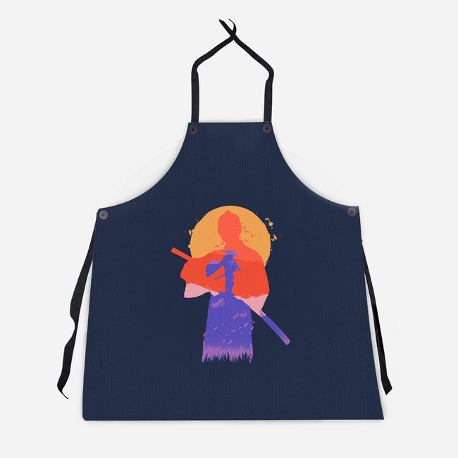 Samurai Jin-Unisex-Kitchen-Apron-RamenBoy