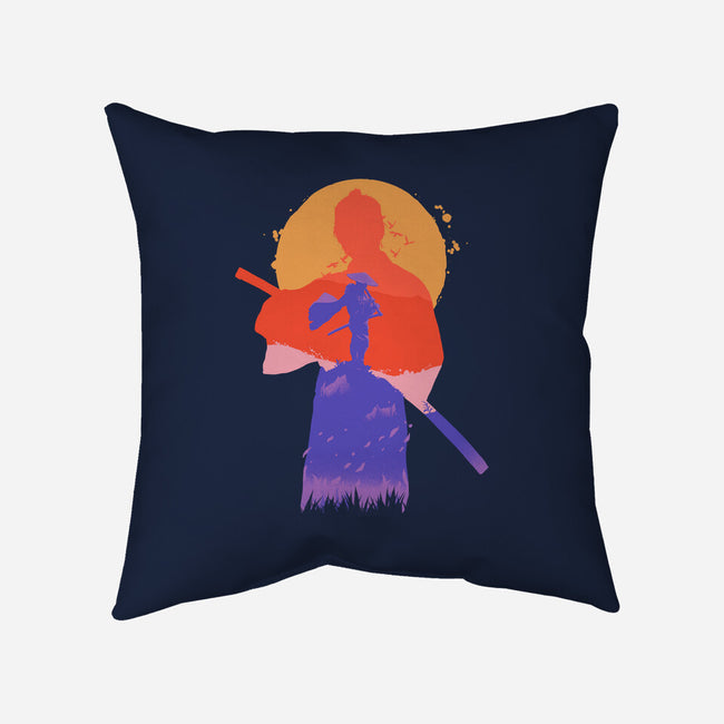 Samurai Jin-None-Removable Cover w Insert-Throw Pillow-RamenBoy