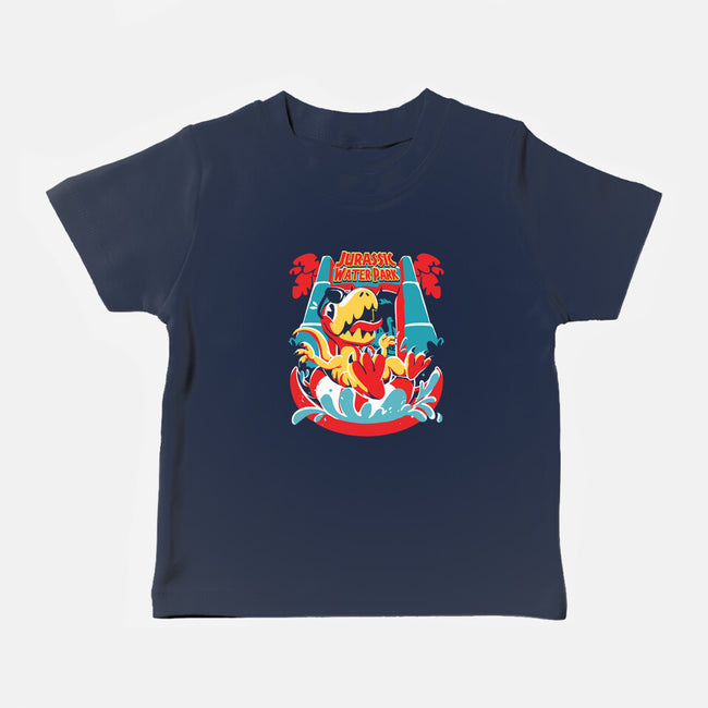 Jurassic Water Park-Baby-Basic-Tee-estudiofitas