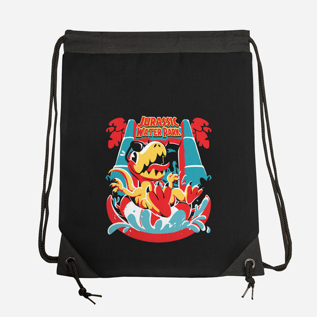 Jurassic Water Park-None-Drawstring-Bag-estudiofitas