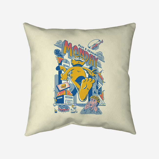 Regular Monday-None-Removable Cover w Insert-Throw Pillow-Henrique Torres