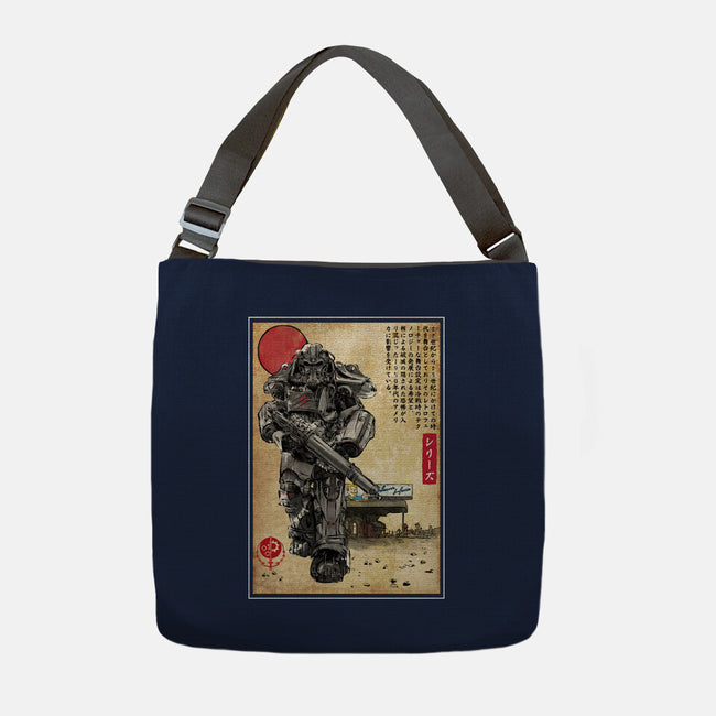 The Way Of Maximus Ukiyo-None-Adjustable Tote-Bag-DrMonekers