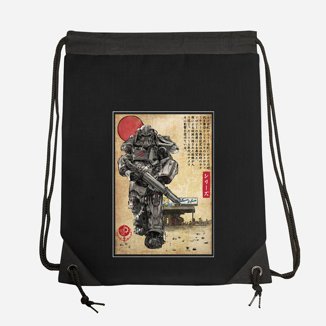 The Way Of Maximus Ukiyo-None-Drawstring-Bag-DrMonekers