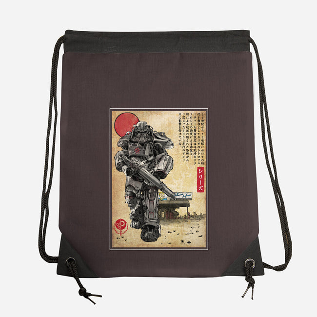 The Way Of Maximus Ukiyo-None-Drawstring-Bag-DrMonekers