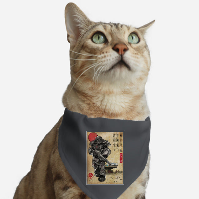 The Way Of Maximus Ukiyo-Cat-Adjustable-Pet Collar-DrMonekers