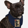 The Way Of Maximus Ukiyo-Dog-Bandana-Pet Collar-DrMonekers