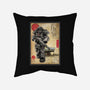 The Way Of Maximus Ukiyo-None-Removable Cover-Throw Pillow-DrMonekers